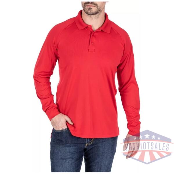 Performance Long Sleeve Polo