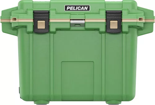 PELICAN COOLERS IM 50 QUART - HUNTER GREEN/TAN