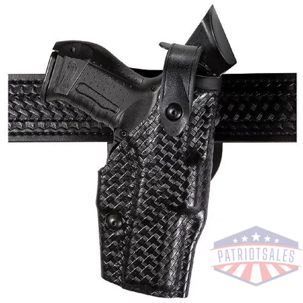 Model 6360 ALS/SLS Mid-Ride, Level III Retention Duty Holster for Glock 17