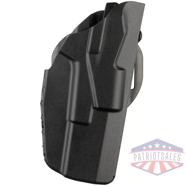 Model 7376 7TS ALS Hi-Ride Belt Slide Concealment Holster for Glock 19 w/ Compact Light