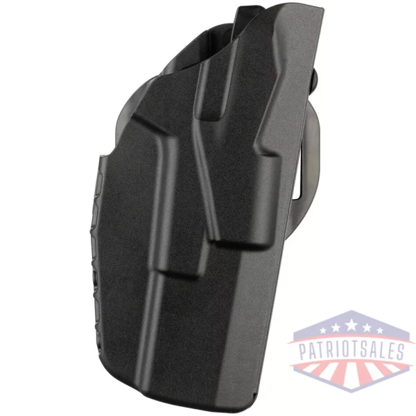 Model 7376 7TS ALS Hi-Ride Belt Slide Concealment Holster for Glock 19 w/ Compact Light
