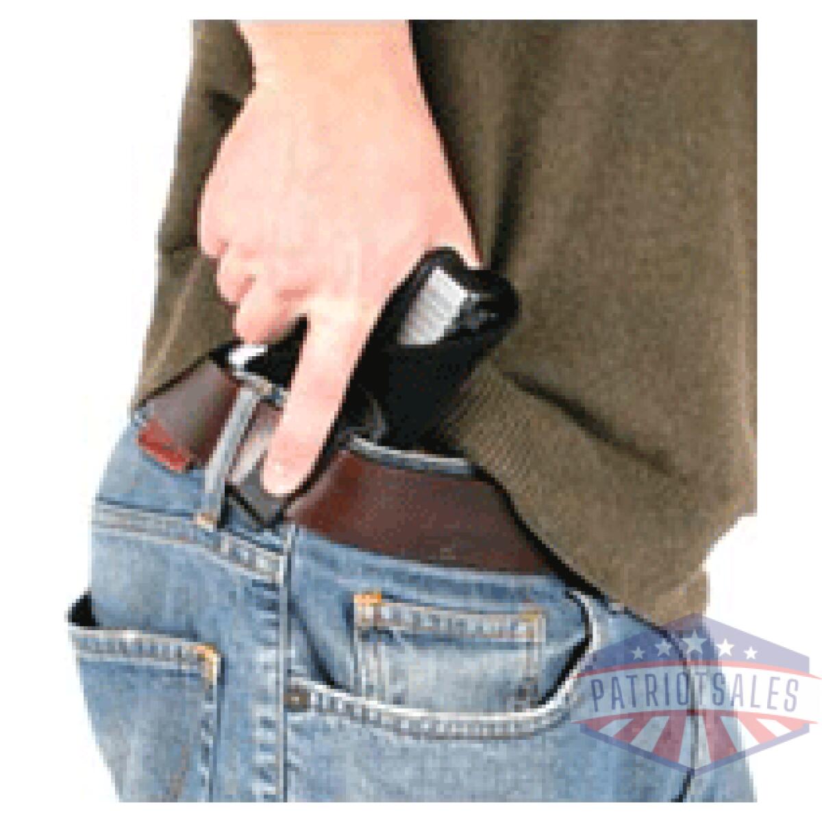 73ip08bk - blackhawk inside pants #08 rh - s&w j-frame & similar 2" black - 73ip08bk