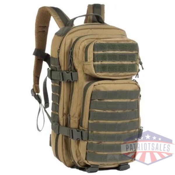 RED ROCK REBEL ASSAULT PACK - COYOTE W/ OLIVE WEBBING