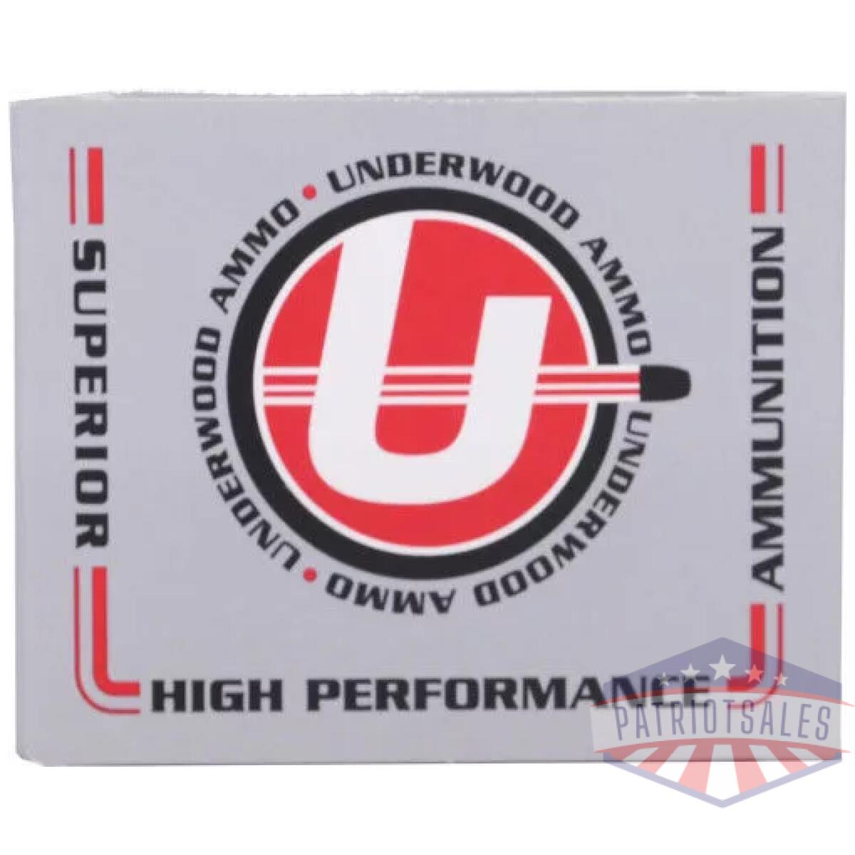A147 - underwood 357 sig 124gr jhp - 20rd 10bx/cs - a147