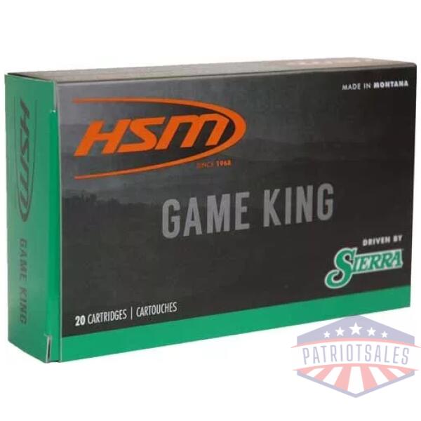 HSM 375 WIN 200GR GAME KING - 20RD 25BX/CS