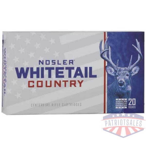 NOSLER WHITETAIL 45-70 GOVT - 300GR LEAD NOSE 20RD 10BX/CS