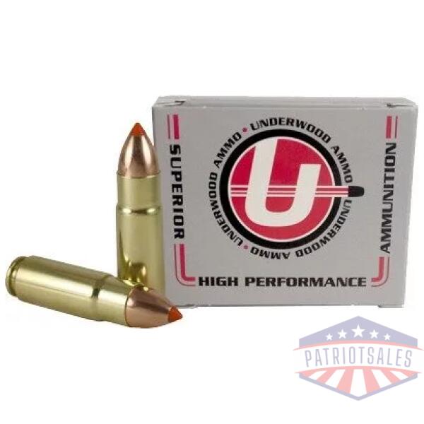UNDERWOOD 458 SOCOM 300GR - BT SPITZ 20RD 10BX/CS