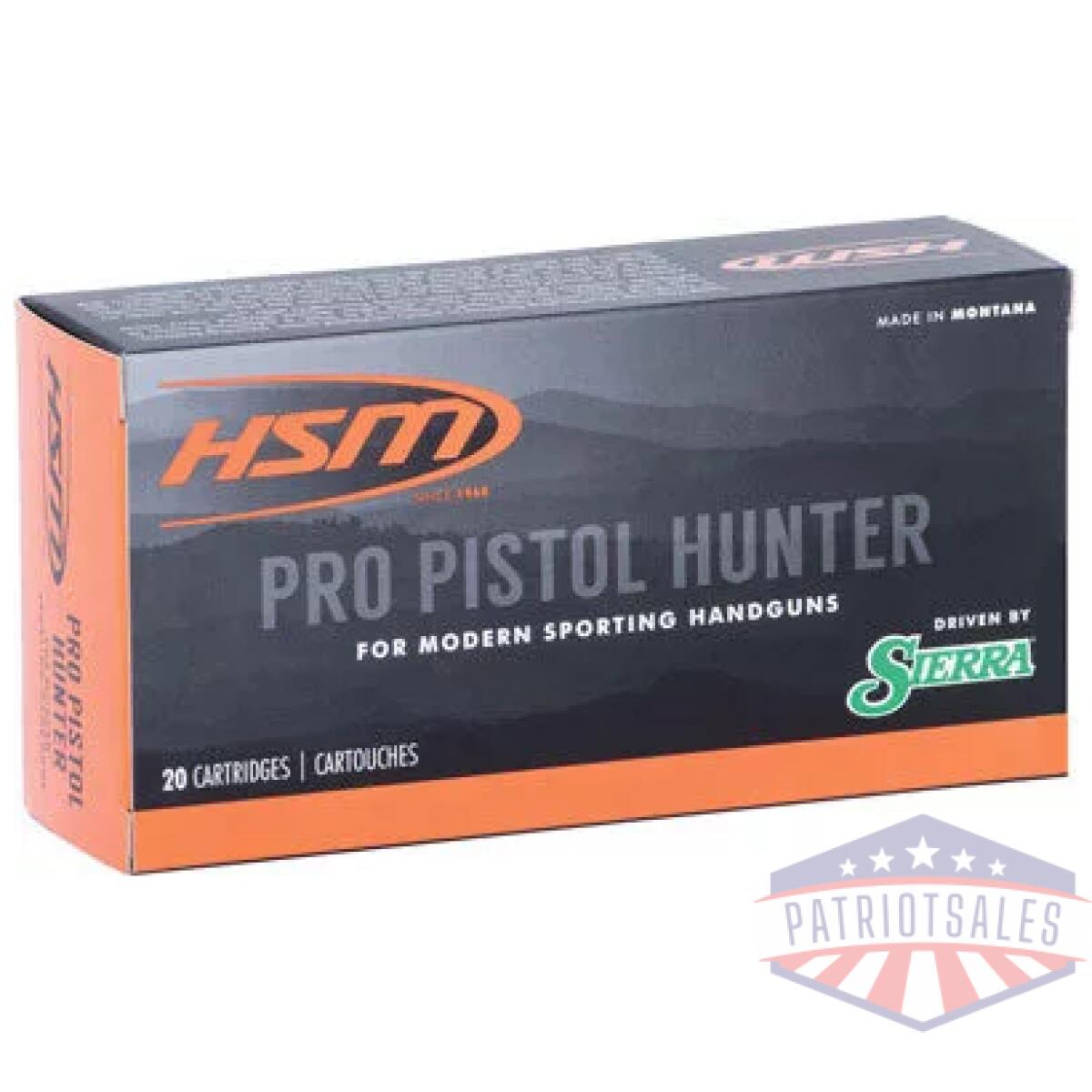 A416n20 - hsm pro pistol 41 rem mag - 210gr jhc 20rd 20bx/cs - a416n20