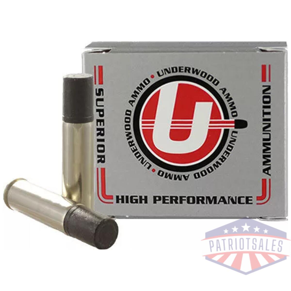 A741_1. Webp - underwood 500 sw mag 700gr - lead flat nose 20rd 10bx/cs - a741 1