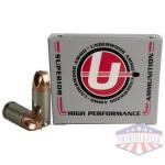 UNDERWOOD 9MM LUGER +P 90GR - XTREME DEFENDER 20RD 10BX/CS