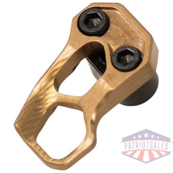 ODIN EXTENDED MAGAZINE RELEASE - GEN3 XMR3 BURNT BRONZE AR-15