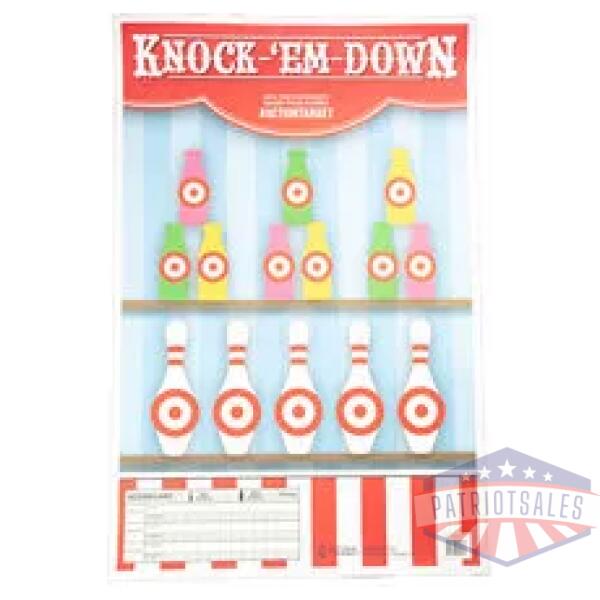 ACTION TGT KNOCKEM DOWN 100PK