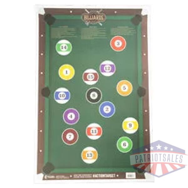ACTION TGT BILLIARDS 100PK