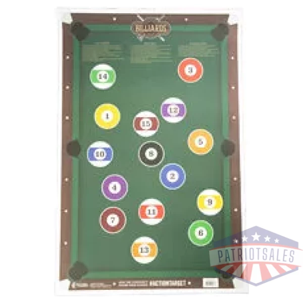 ACTION TGT BILLIARDS 100PK