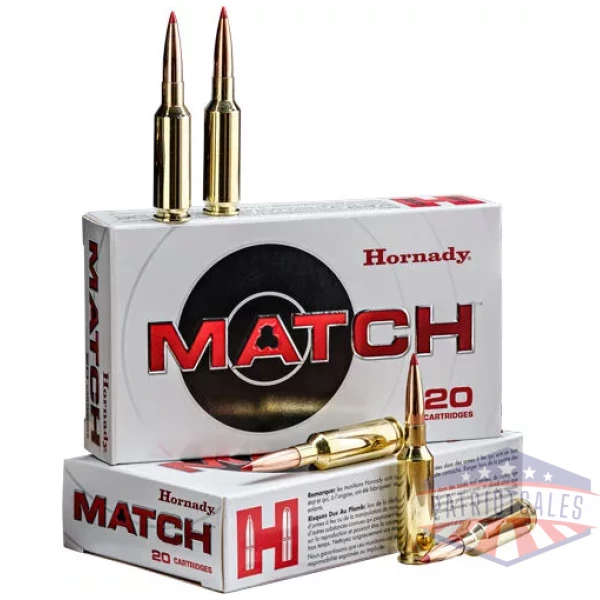 HORNADY MATCH 6MM GT - 109GR ELD 20RD 10BX/CS