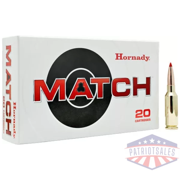 HORNADY MATCH 6MM ARC - 108GR ELD MATCH 20RD 10BX/CS
