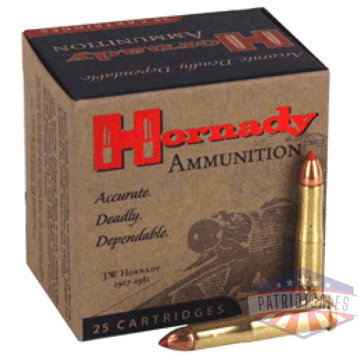 Ahdy8302 - hornady 22 hornet 35gr v-max - 25rd 10bx/cs - ahdy8302