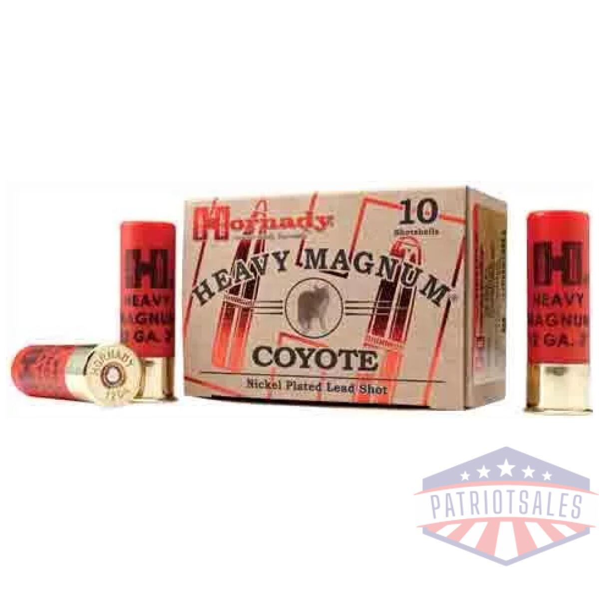 Ahdy86222 - hornady 12ga 3" 1-1/2oz nickel - plated #bb 10rd 10bx/cs - ahdy86222