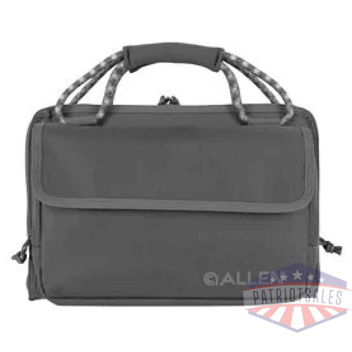 Aln914-14_1 - allen rollins dbl handgun case gray - aln914 14 1