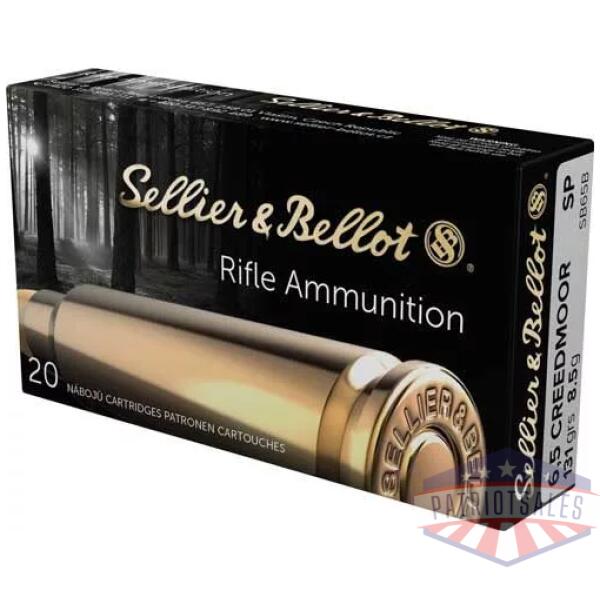 S&B 6.5 CM 140GR FMJ - 20RD 25BX/CS