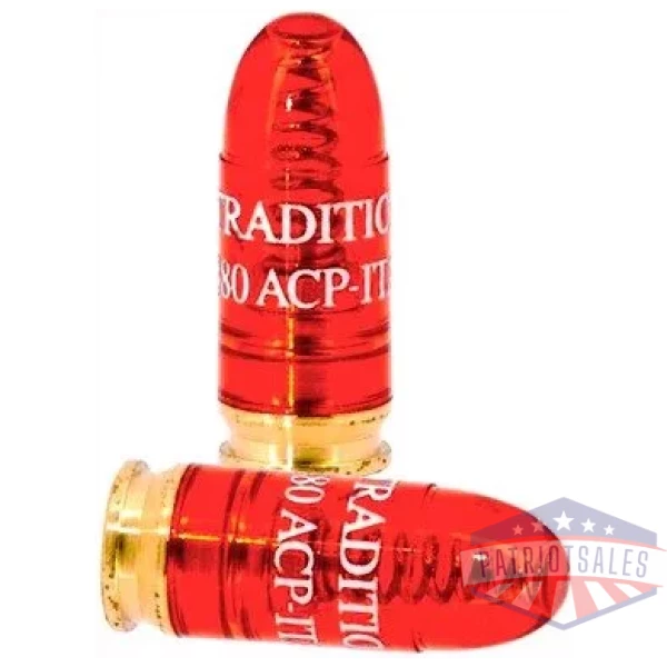 TRADITIONS SNAP CAPS .380ACP - 5-PACK