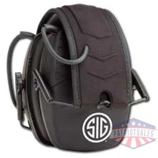 AXIL SIG TRACKR BLU TAC EARMUFFS BLK