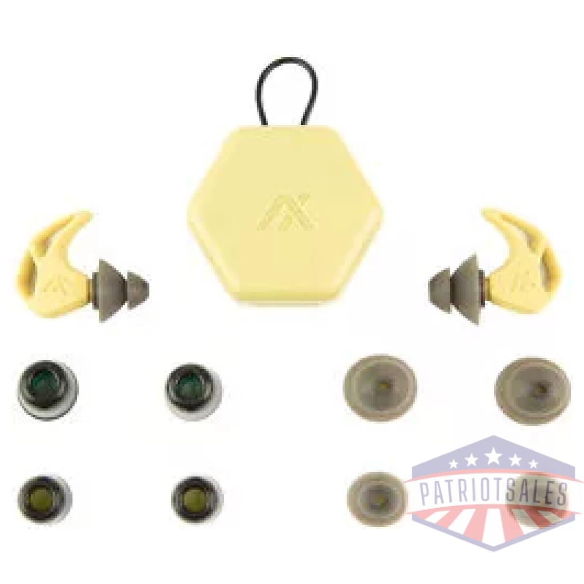 Axx20-deserttan_1. Webp - axil x20 earplug desert tan - axx20 deserttan 1