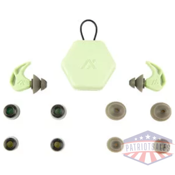 AXIL X20 EARPLUG SLATE GREEN