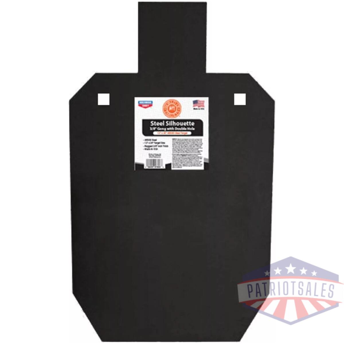 Bc-47635 - world of targets 12x20 steel silhouette target - bc 47635