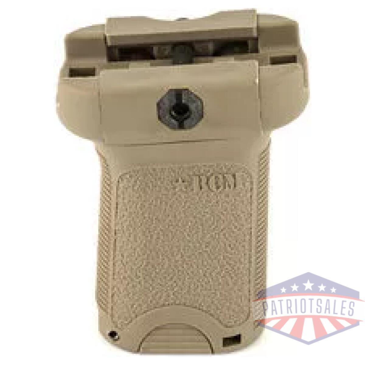 Bcm-vg-s-fde_1 - bcm gunfighter vert grip short fde - bcm vg s fde 1