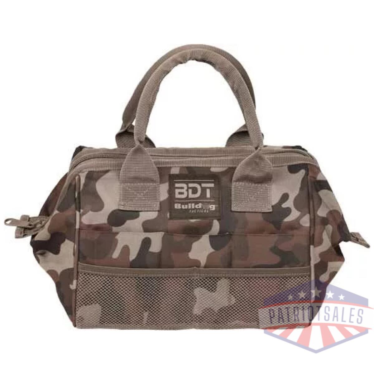 Bdt405tbc - bulldog ammo & accessory bag - throwback camo - bdt405tbc
