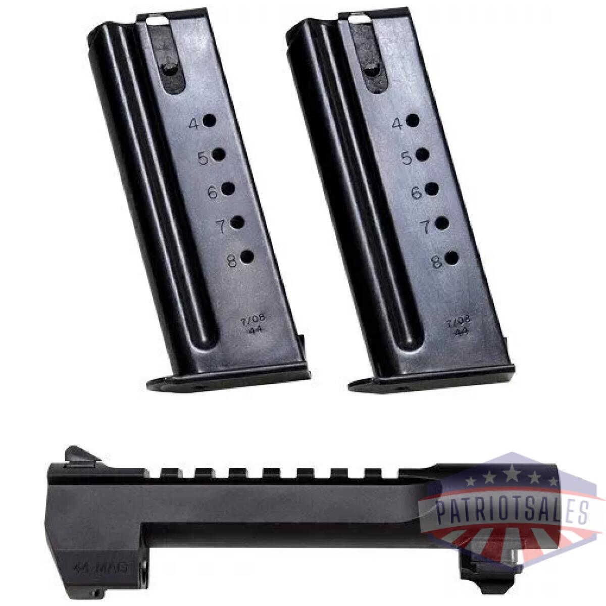 Bmcp446 - desert eagle 44mag 6" barrel - w/two magazines - bmcp446