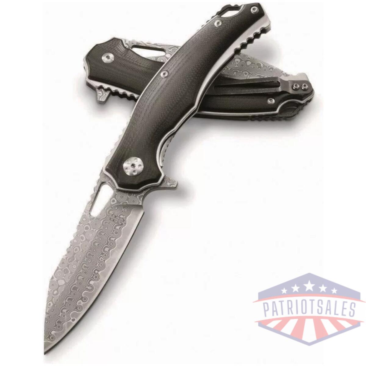 Bnb-bnb4045d - damascus black panther - bnb bnb4045d