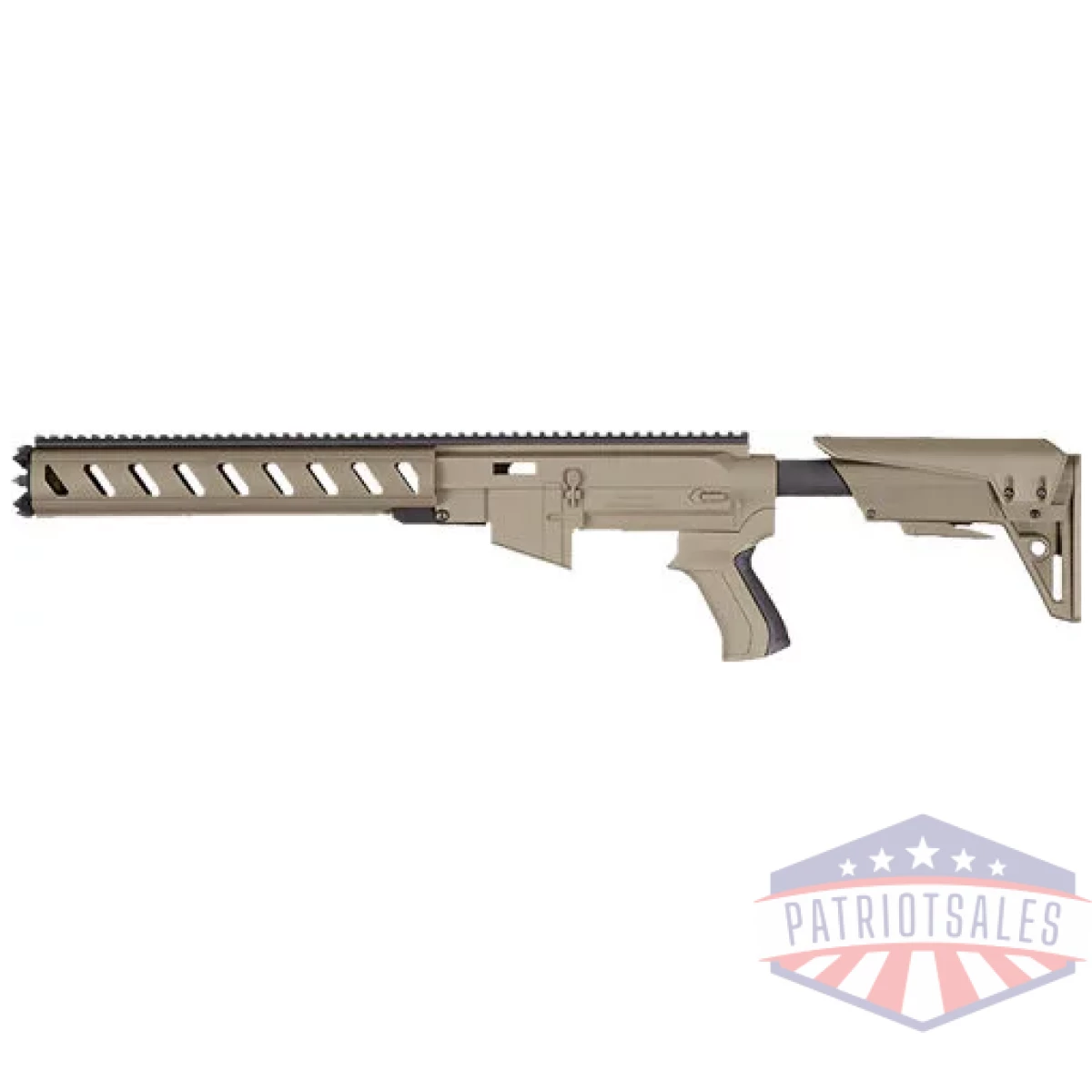C2202210 - adv. Tech. Ruger ar22 stock - system w/ 6 sided forend fde - c2202210
