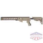 ADV. TECH. RUGER AR22 STOCK - SYSTEM W/ 6 SIDED FOREND FDE