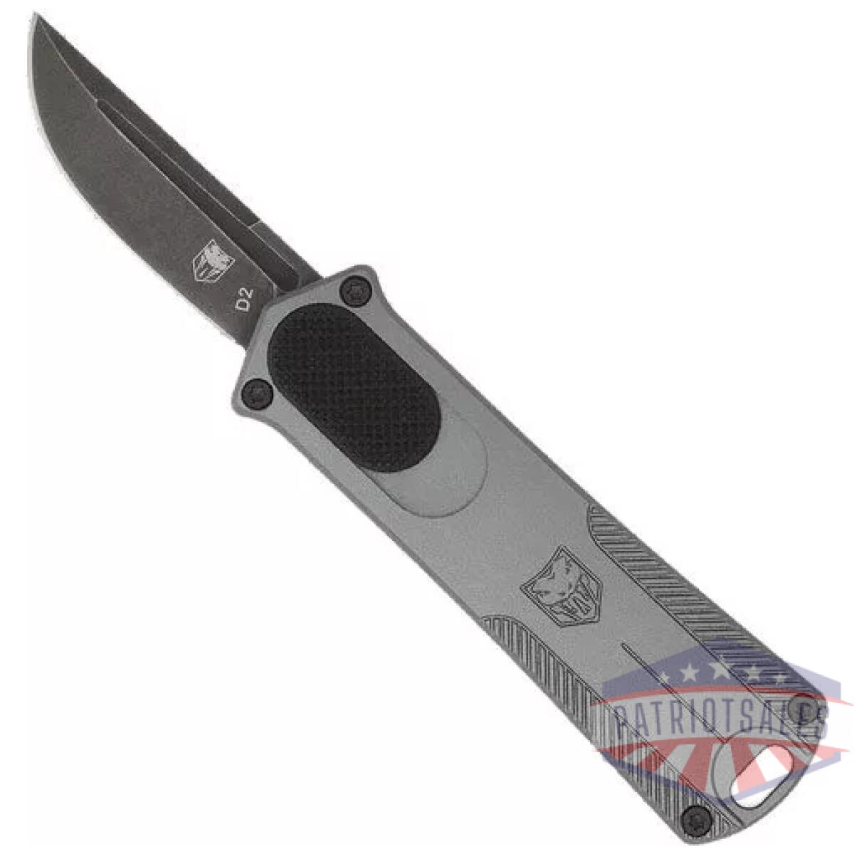 Cobratec california 952 otf - grey 1. 75" d2 steel drop pnt - image 3