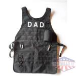 Tactical BBQ Apron w/ Carabiner and Bottle Opener