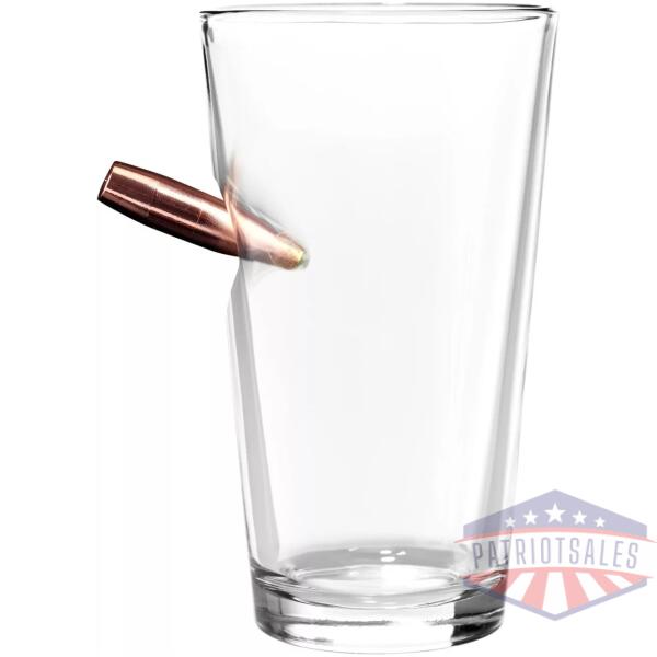 Last Man Standing - Pint Glass w/ Bullet