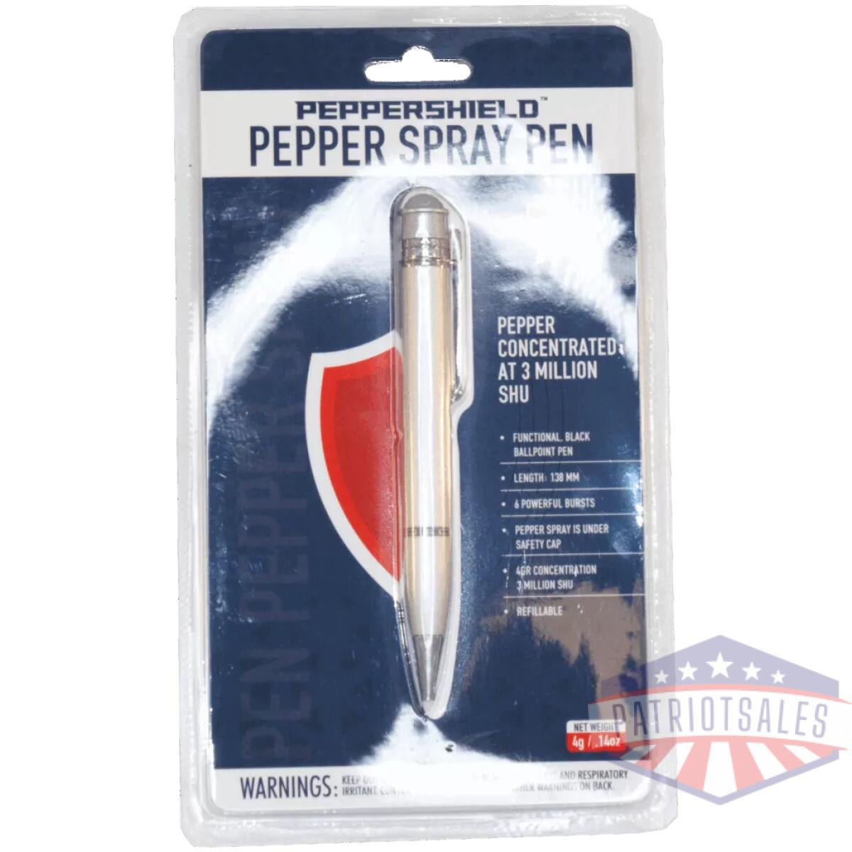Cc-ps-pen-s - peppershield pen guard - silver - cc ps pen s