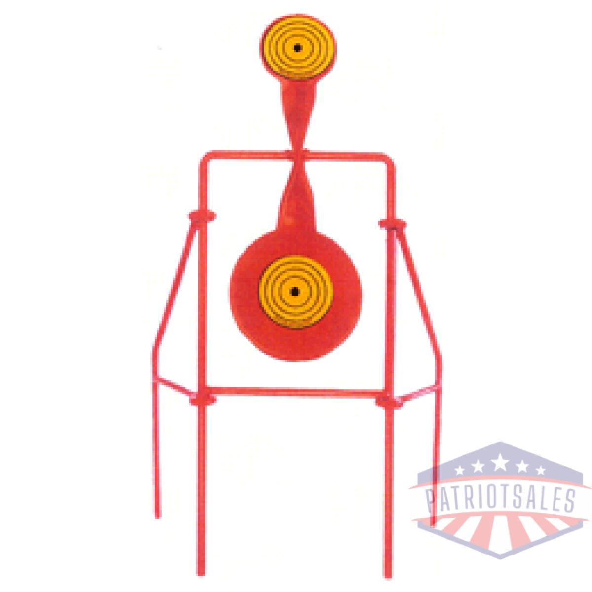 Dbhr93 - do-all steel target reactive - 9mm/30-06 double blast spinner - dbhr93
