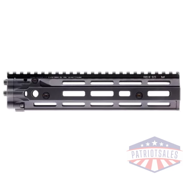 DD RIS III RAIL ASSEMBLIES 9.5" BLK