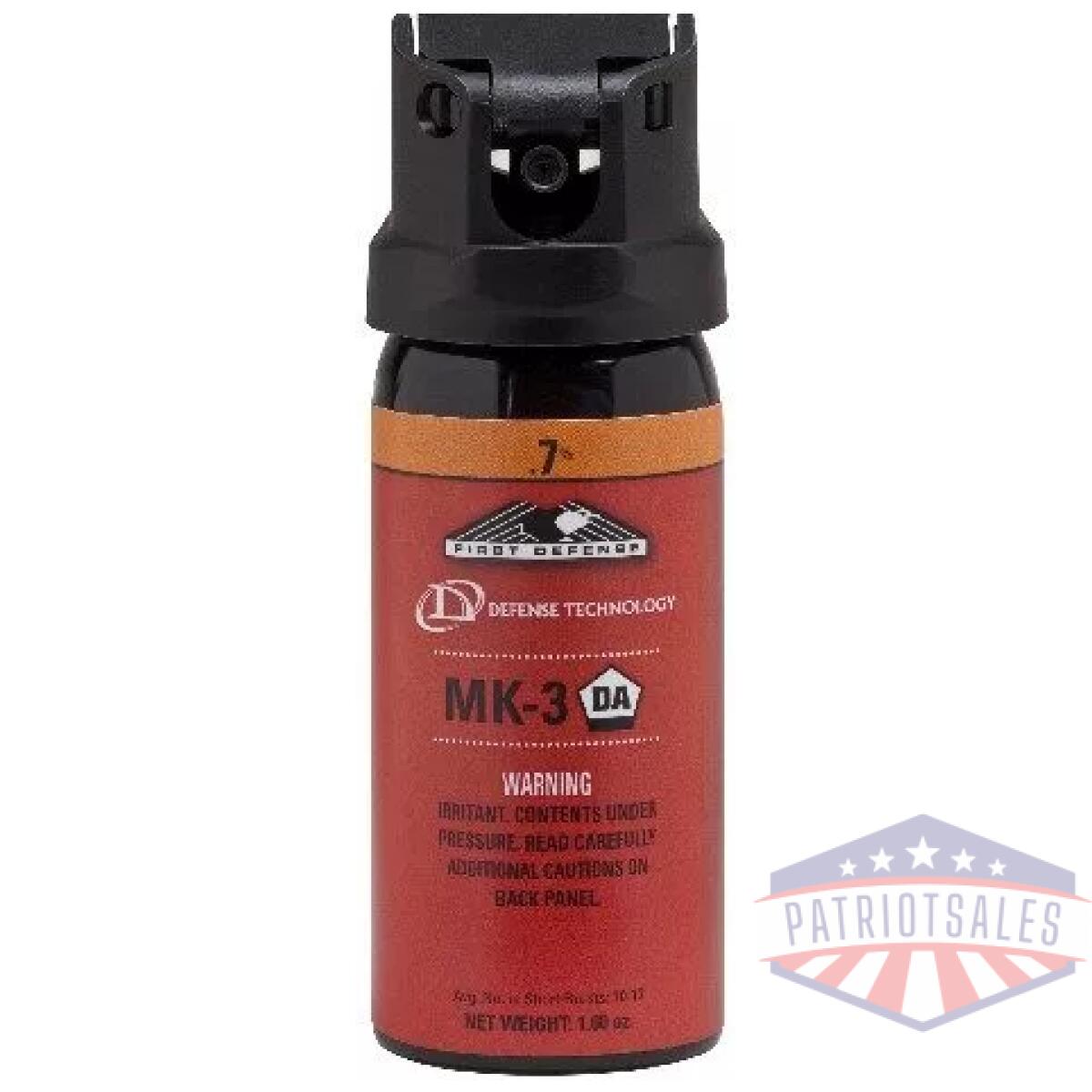 Dt-3035-1 - first defense. 7% mk-3 cone oc aerosol - dt 3035 1