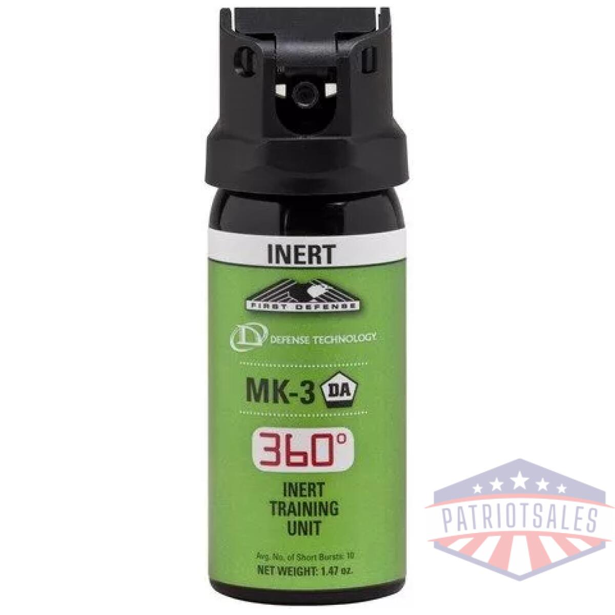 Dt-5439i - first defense 360 inert mk-3 stream aerosol - dt 5439i