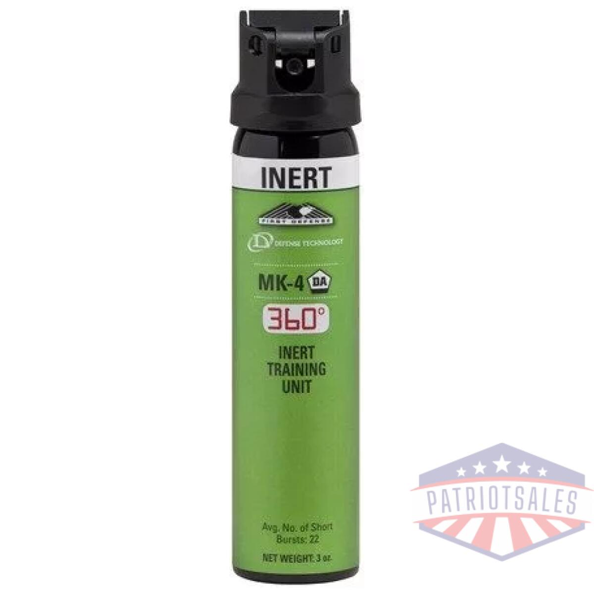 Dt-5449i - first defense 360 inert mk-4 stream aerosol - dt 5449i