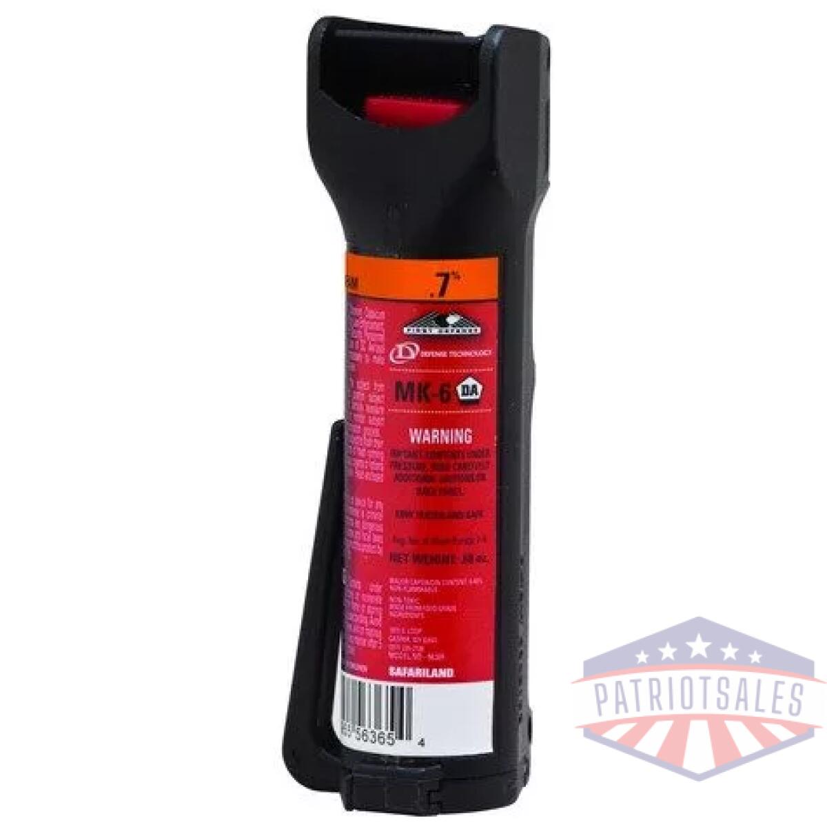 Dt-6005 - first defense. 7% mk-6 stream oc aerosol - dt 6005