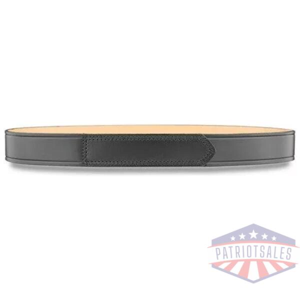 1-1/2"" Plain Leather Hook & Loop Tip Garrison Belt