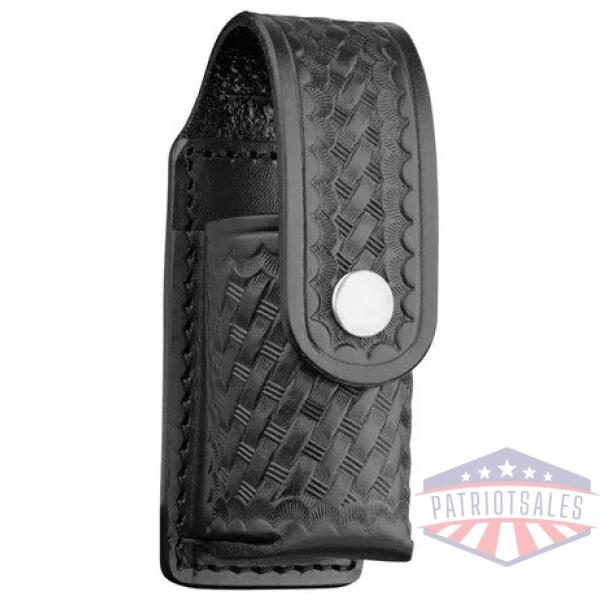 Basketweave Leather 2 Oz Mace Holder