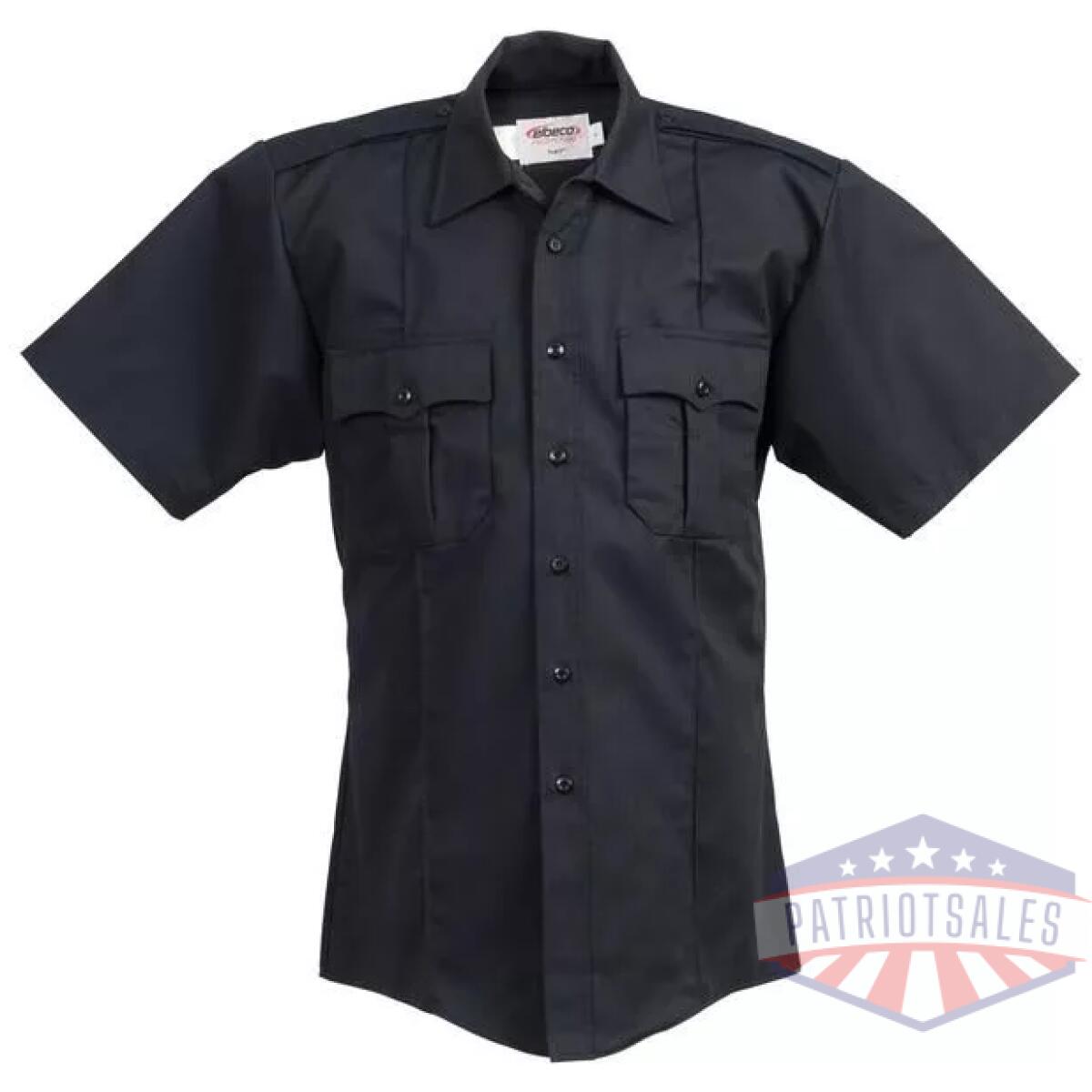 Elb-g934-l - tek3 short sleeve poly/cotton twill shirt - elb g934 l