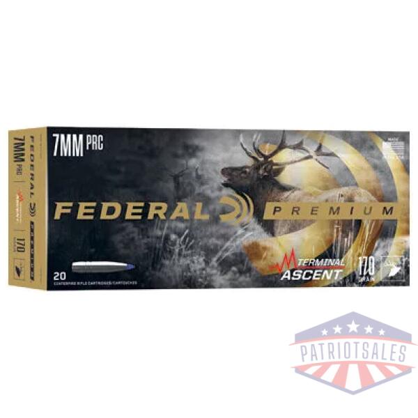 FED PRM 7MM PRC 170GR TA 20/200