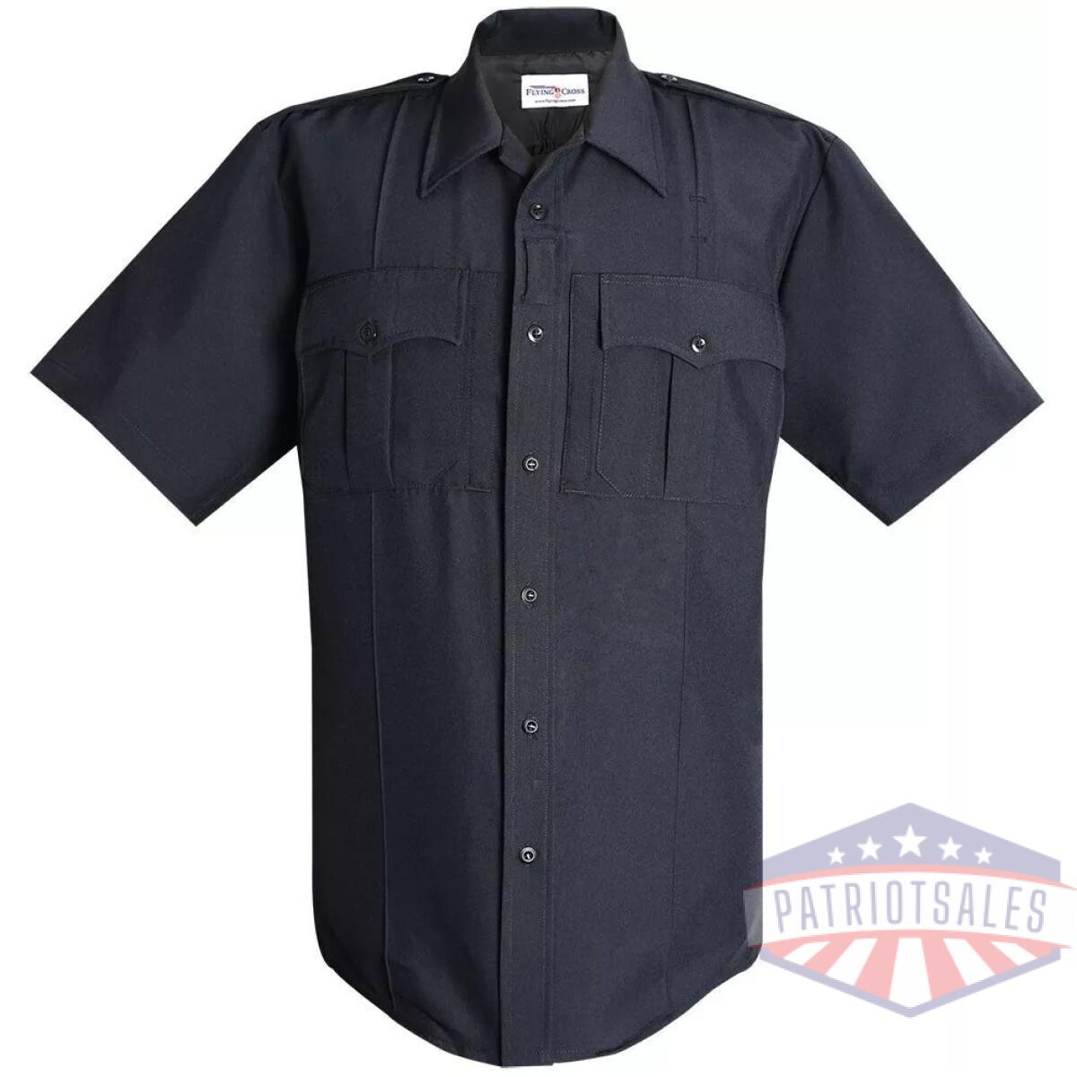Flc-92r78z86small - command power stretch short sleeve shirt w/ zipper - flc 92r78z86small